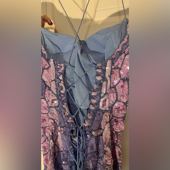 Sherri Hill Ombré Beaded Prom Dress - Picture 5 of 5